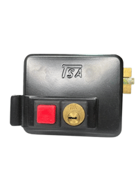 قفل درب حیاط برقی کلید کامپیوتری تسا مدل 7074