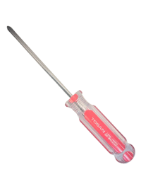 پیچ گوشتی چهارسو دسته کریستالی سایز 6*125 میلی متر توسن 