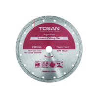 صفحه سرامیک بر 230 میلی متر توسن مدل T2420-230CC
