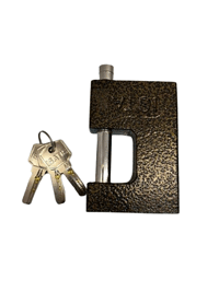 قفل کتابی چکشی سایز 100 میلی متر ایساتیس