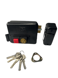 قفل درب حیاط برقی کلید ساده تسا مدل 7072