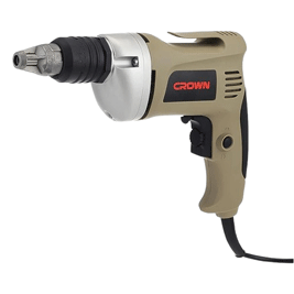 دریل پیچ گوشتی برقی 710 وات با سه‌ نظام 6 میلی‌متری کرون مدل CT12001 