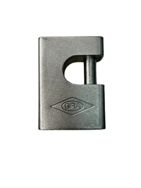 قفل کتابی روکش دار برنجی کلید ساده 950 گیرا مدل 003