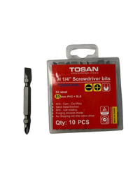 نوک پیچ گوشتی دوسو و چهارسو 6.5 سانتی متر توسن 