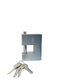  قفل کتابی روکش دار کلید ویژه 100 میلی متر پارس مدل SP